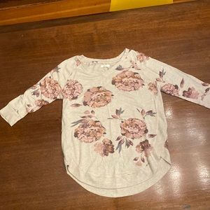 Maurice’s pink rose sweater. Like new.